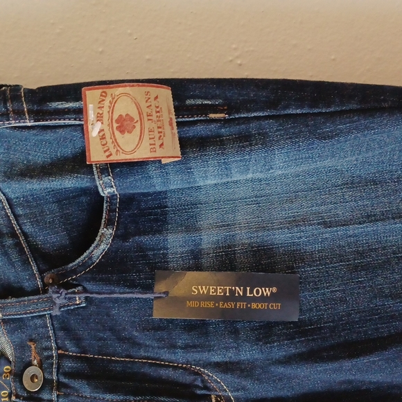 NWT Lucky Brand Mid Rise Boot Cut Jeans Size 10/30 - Picture 4 of 8